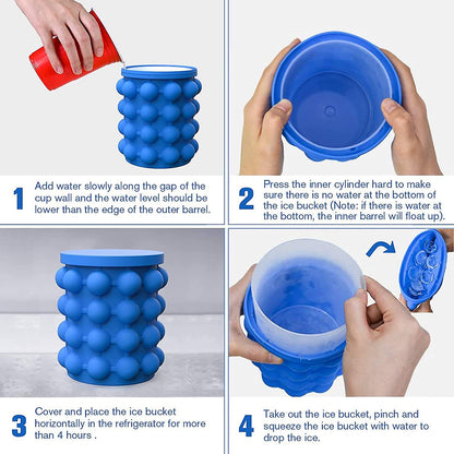 Silicone Ice Cube Maker